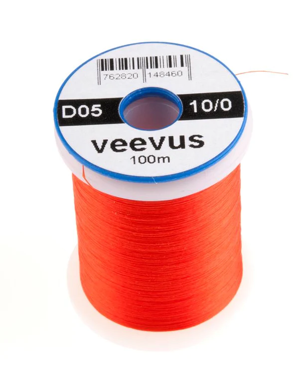 Veevus 10/0 Hot Orange D05