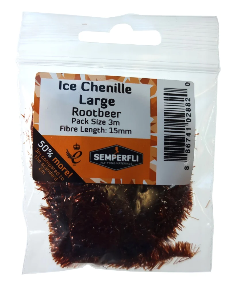 Ice Chenille Rootbeer Large