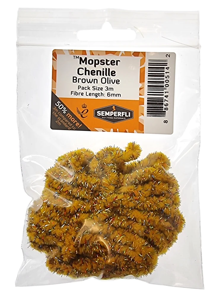 Mopster Mop Chenille Brown Olive