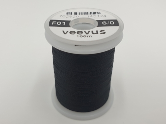 Veevus 6/0 Black F01