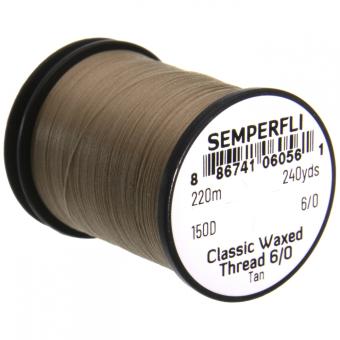Classic Waxed Thread 6/0 Tan 