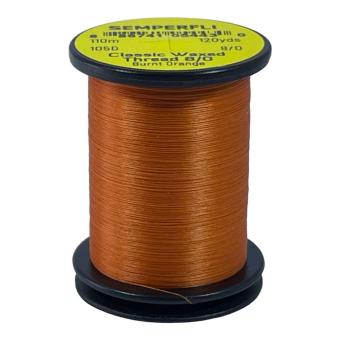 Classic Waxed Thread 8/0 Burnt Orange
