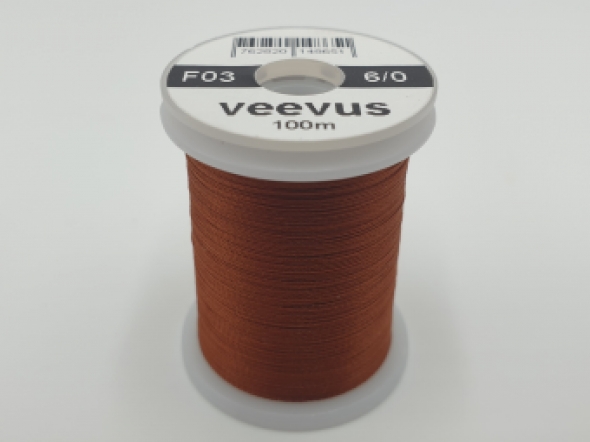 Veevus 6/0 Rusty Brown F03