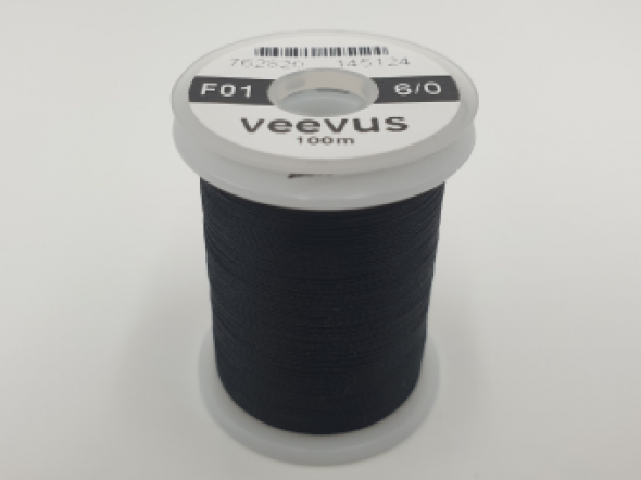 Veevus 6/0 Black F01