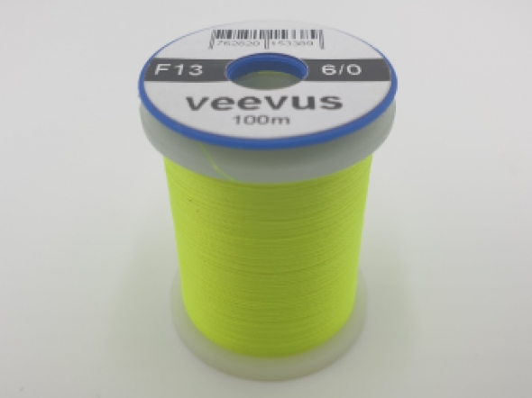 Veevus 6/0 Fluo Yellow F13