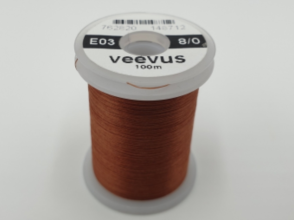    Veevus 8/0 Rusty Brown E03