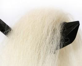 Sybai Natural Pike Hair Natural White