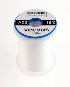 Veevus 16/0 White A02