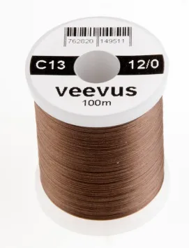 Veevus 12/0 Dark Dun Brown C13