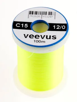 Veevus 12/0 Fluo Yellow Chartreuse C15