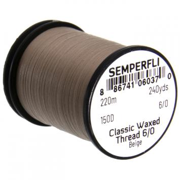 Classic Waxed Thread 6/0 Beige 