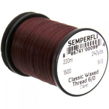 Classic Waxed Thread 6/0 Claret 