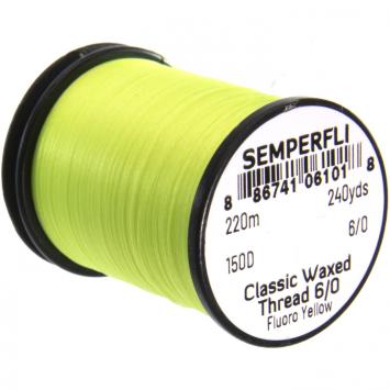 Classic Waxed Thread 6/0 Fluoro Yellow 