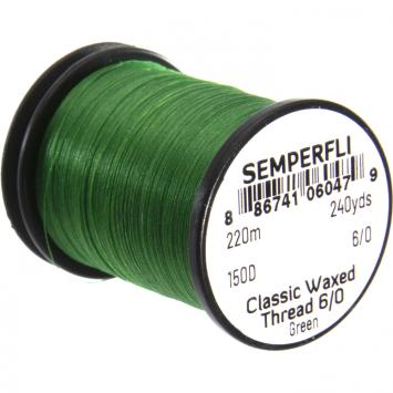 Classic Waxed Thread 6/0 Green 