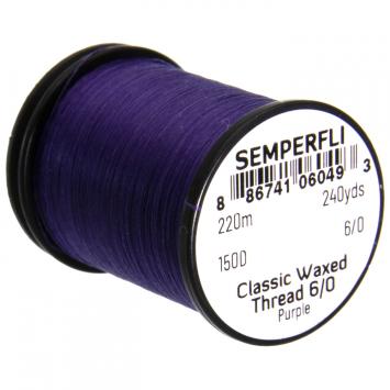 Classic Waxed Thread 6/0 Purple