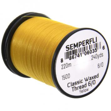 Classic Waxed Thread 6/0 Yellow