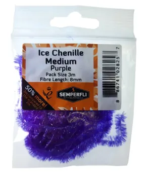 Ice Chenille Purple Medium