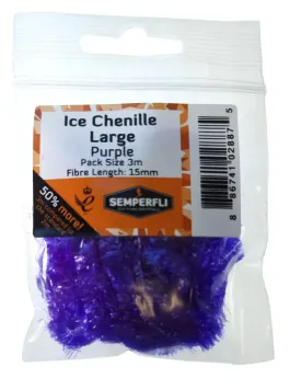 Ice Chenille Purple Large