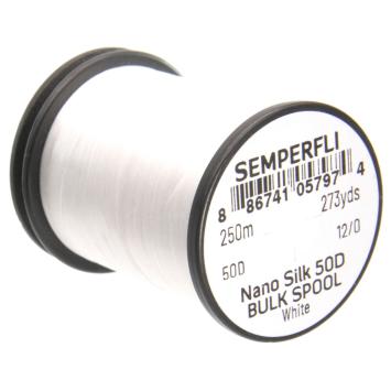 Nano Silk 50D wit Bulk spool 250 meter