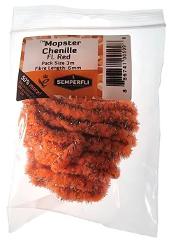 Mopster Mop Chenille Fluoro Red