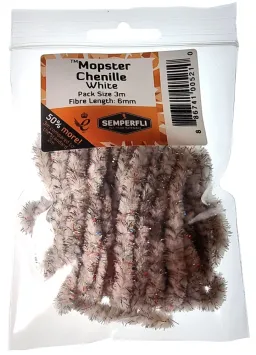 Mopster Mop Chenille White