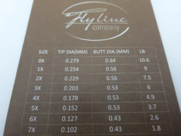 FLC Tapered Leader X1 - 9ft - 3 Stuks