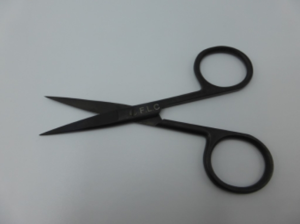 FLC Tying Scissor 10 cm Straight SO1 Matt Black