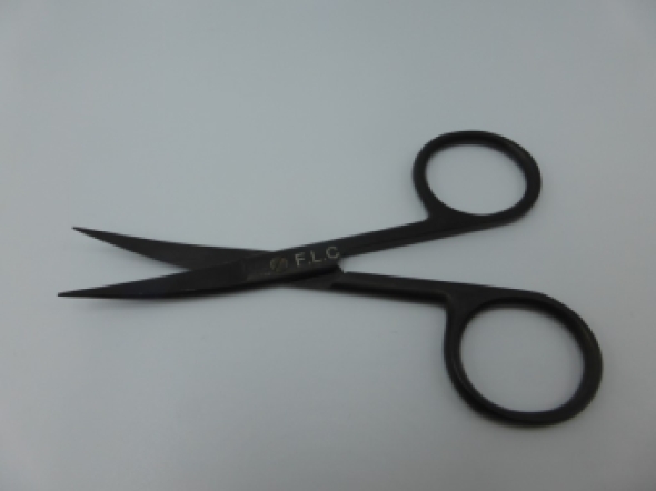 FLC Tying Scissor 10 cm Curved SO3 Matt Black