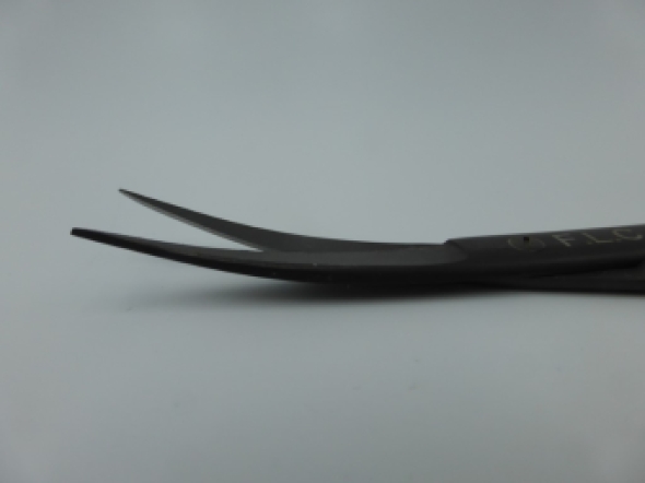 FLC Tying Scissor 10 cm Curved SO3 Matt Black