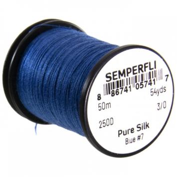 Pure Silk Blue