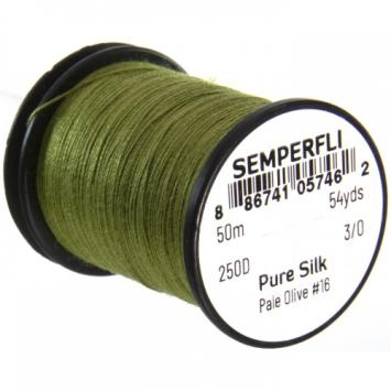 Pure Silk Pale Olive