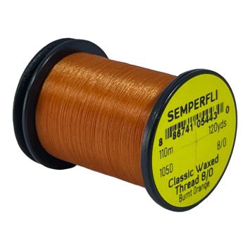 Classic Waxed Thread 8/0 Burnt Orange