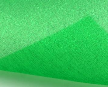 Hareline Sparkle Organza Fluo bright green